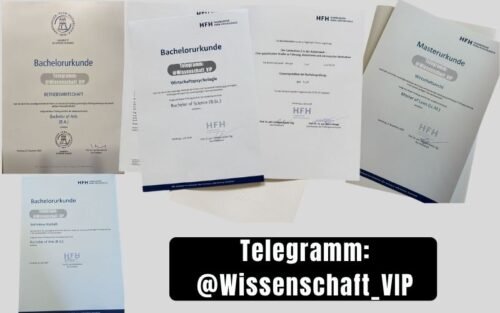 HFH Hamburger zeugnis kaufen