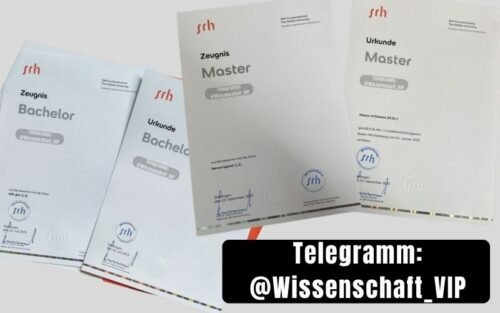 SRH zeugnis kaufen